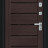 Thermo Техно Д2/BChrome Букле черное/Wenge Melinga