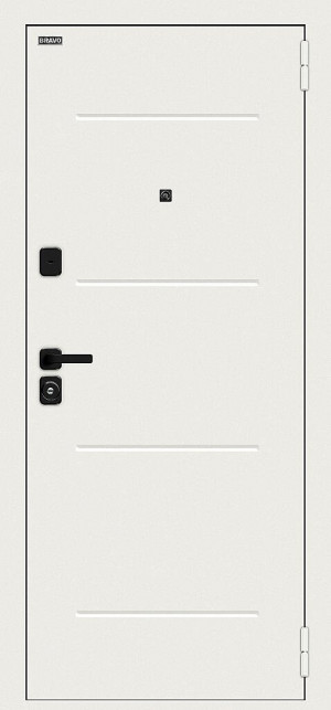 Аура/SBlack Шагрень белая/White Silk