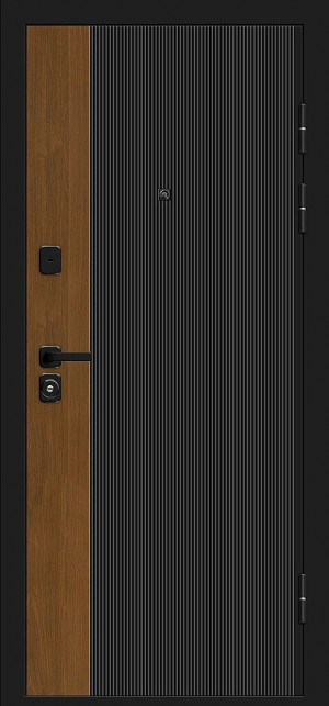 Optim Z-2 Вертикаль Муар черный-Грецкий Орех/Белый