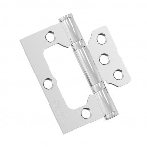 Петля без врезки стальная Bravo F-4-2BB 75*64*2,5 (универс.) C Хром Петля без врезки стальная Bravo F-4-2BB 75*64*2,5 (универс.) C Хром