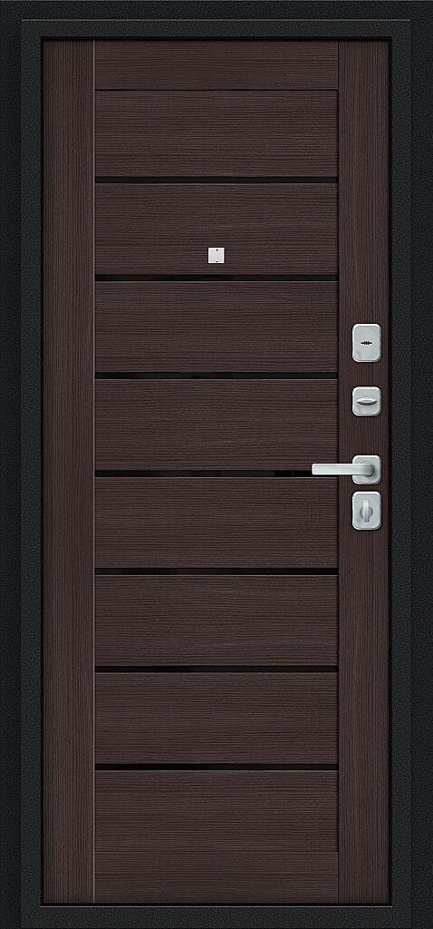 Техно/BChrome Букле черное/Wenge Melinga